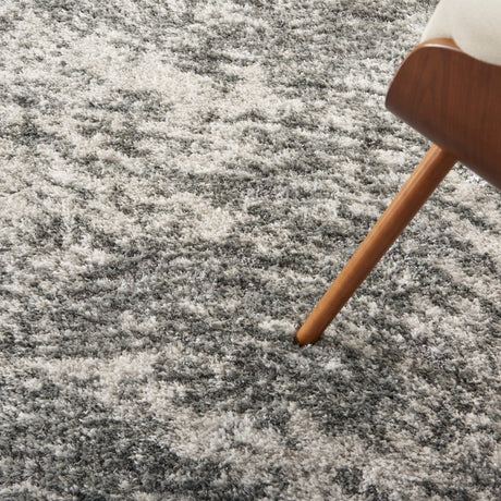 Nourison Dreamy Shag Drs04 Charcoal Grey Rug - Nourison - 99446878403