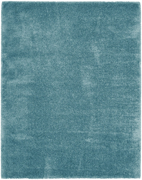 Nourison Dreamy Shag Drs05 Aqua Rug - Nourison - 99446910967