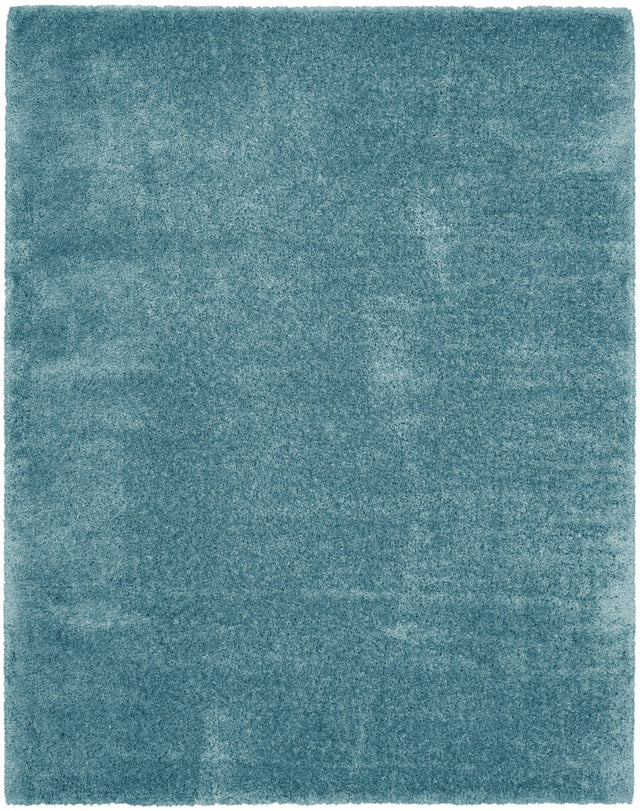 Nourison Dreamy Shag Drs05 Aqua Rug - Nourison - 99446910967