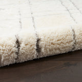 Nourison Dreamy Shag Drs07 Ivory Rug - Nourison - 99446893437