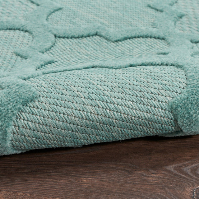 Nourison Easy Care Nes01 Aqua/Teal Rug - Nourison - 99446040756