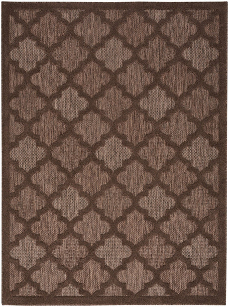 Nourison Easy Care Nes01 Brown Rug - Nourison - 99446945167