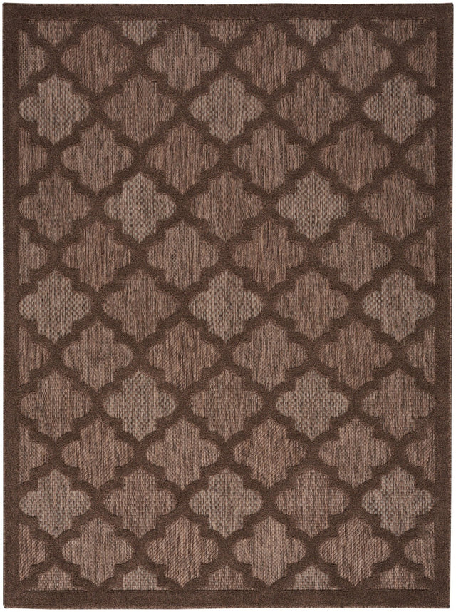 Nourison Easy Care Nes01 Brown Rug - Nourison - 99446945167