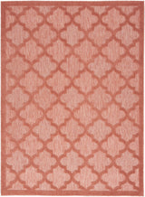 Nourison Easy Care Nes01 Coral/Orange Rug - Nourison - 99446040688