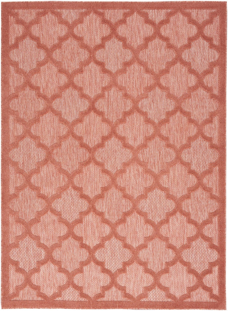 Nourison Easy Care Nes01 Coral/Orange Rug - Nourison - 99446040688