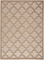 Nourison Easy Care Nes01 Natural Beige Rug - Nourison - 99446040664