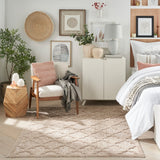 Nourison Easy Care Nes01 Natural Beige Rug - Nourison - 99446040664