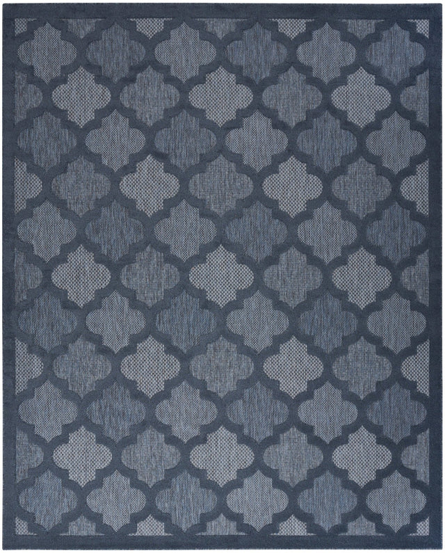 Nourison Easy Care Nes01 Navy Blue Rug - Nourison - 99446040749