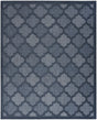 Nourison Easy Care Nes01 Navy Blue Rug - Nourison - 99446040749