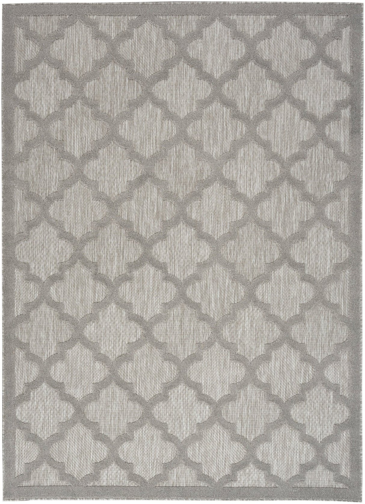 Nourison Easy Care Nes01 Silver Grey Rug - Nourison - 99446040701