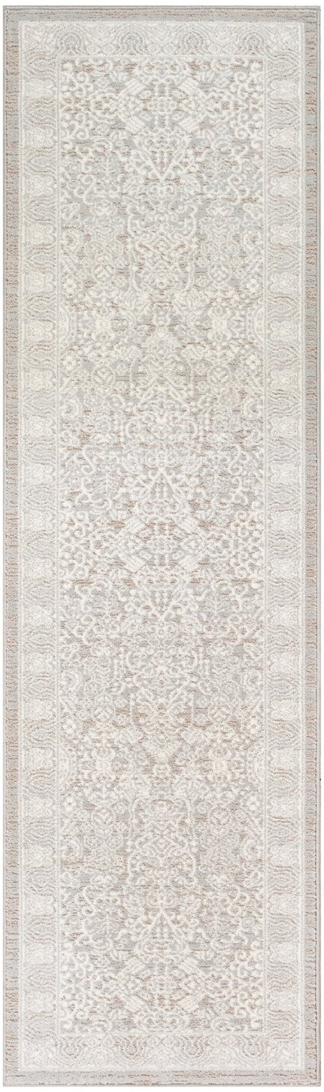 Nourison Eco Cycle Ecy01 Silver Ivory Rug - Nourison - 99446979957