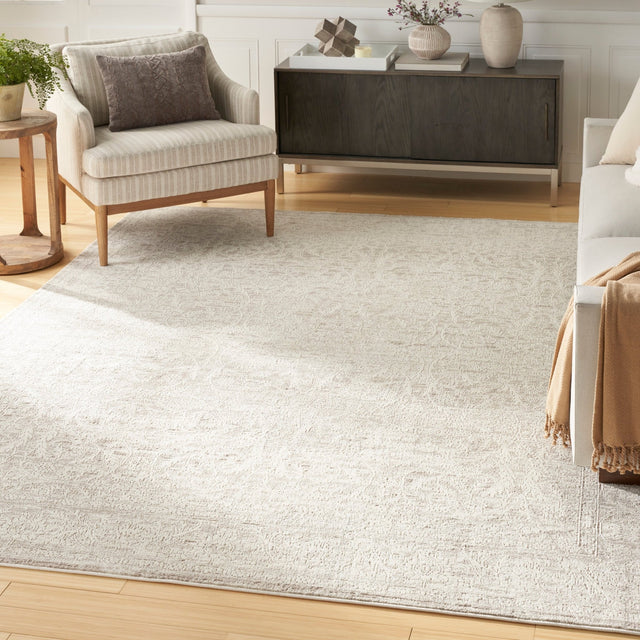 Nourison Eco Cycle Ecy03 Ivory Beige Rug - Nourison - 99446980137