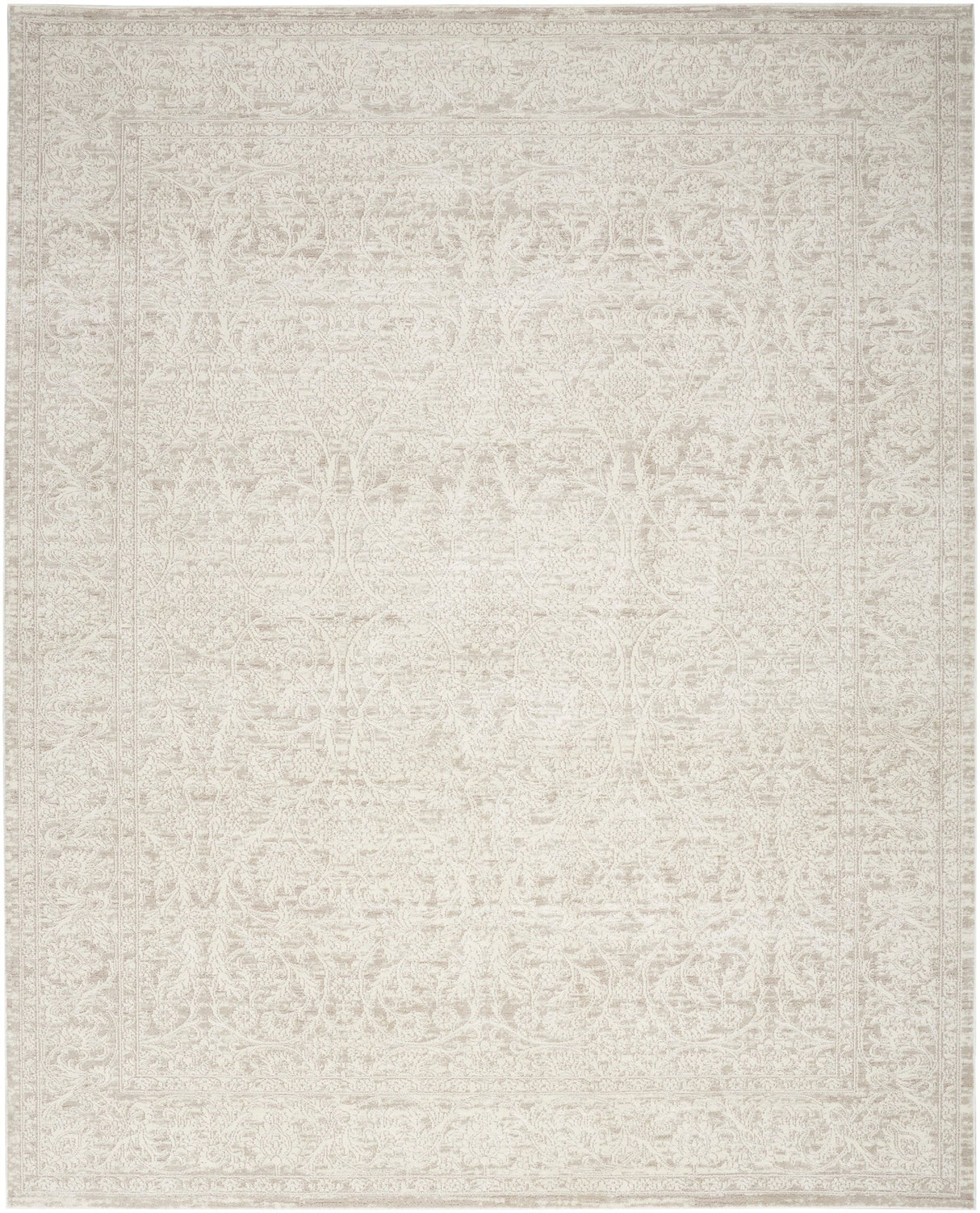 Nourison Eco Cycle Ecy03 Ivory Beige Rug - Nourison - 99446980144