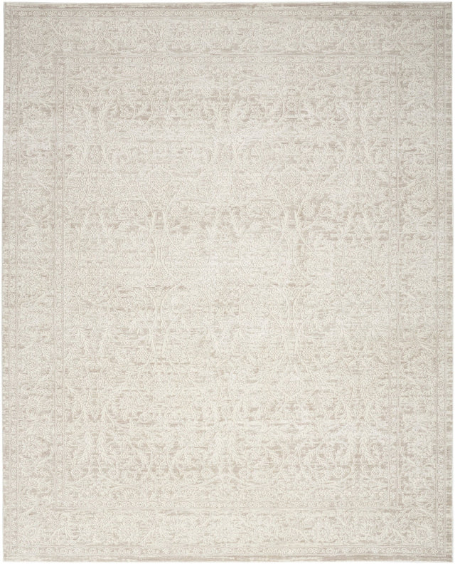 Nourison Eco Cycle Ecy03 Ivory Beige Rug - Nourison - 99446980144