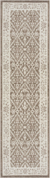 Nourison Eco Cycle Ecy04 Ivory Mocha Rug - Nourison - 99446980199