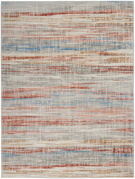 Nourison Elation Etn01 Ivory Multicolor Rugs - Nourison - 99446839633