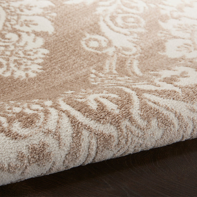 Nourison Elation Etn03 Ivory Mocha Rugs - Nourison - 99446840073