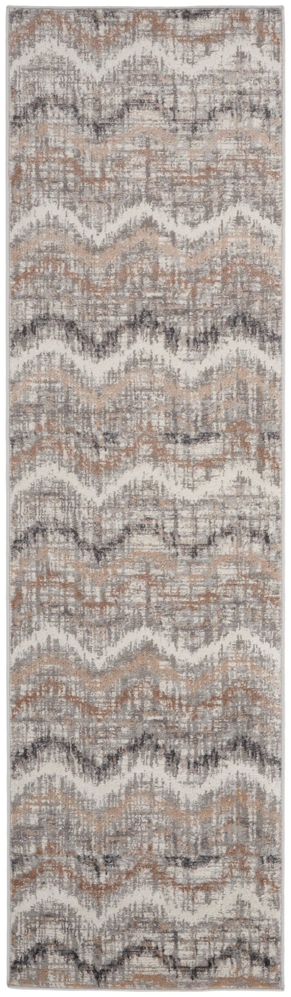 Nourison Elation Etn04 Grey Ivory Rugs - Nourison - 99446840363