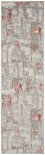 Nourison Elation Etn06 Grey Brick Rugs - Nourison - 99446840615