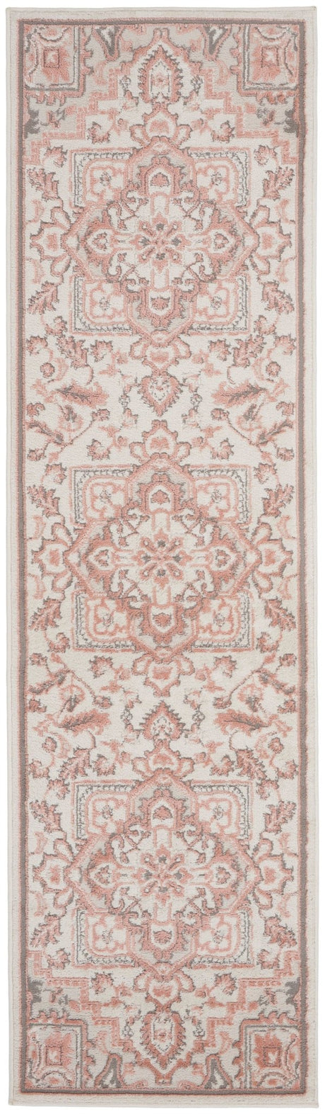 Nourison Elation Etn10 Ivory Brick Rugs - Nourison - 99446841209