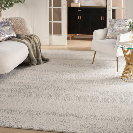 Nourison Elegance Far03 Beige Grey Rug - Nourison - 99446942364