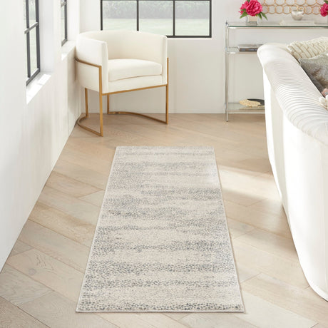 Nourison Elegance Far03 Beige Grey Rug - Nourison - 99446942364