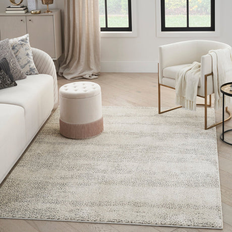 Nourison Elegance Far03 Beige Grey Rug - Nourison - 99446942364