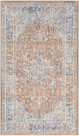 Nourison Elegant Heirlooms Elh01 Blue Multicolor Rug - Nourison - 99446905437