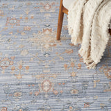 Nourison Elegant Heirlooms Elh02 Blue Ivory Rug - Nourison - 99446905635