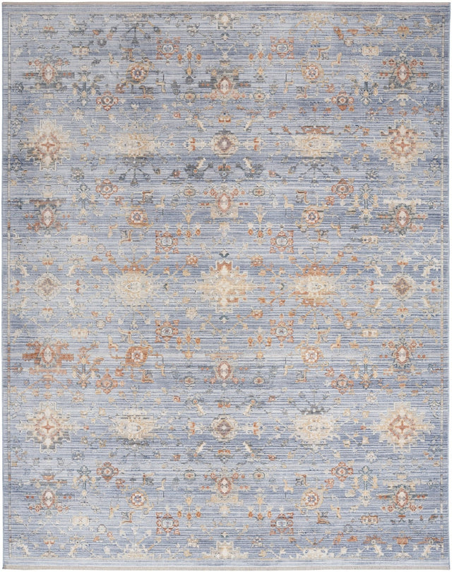 Nourison Elegant Heirlooms Elh02 Blue Ivory Rug - Nourison - 99446905666