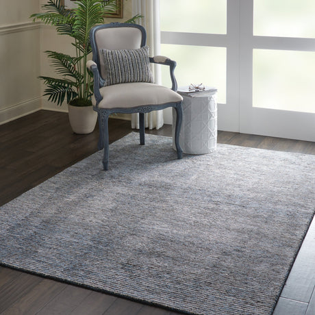 Nourison Ellora Ell03 Slate Rug - Nourison - 99446384904