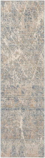 Nourison Exhale Exl02 Beige Blue Rug - Nourison - 99446955135