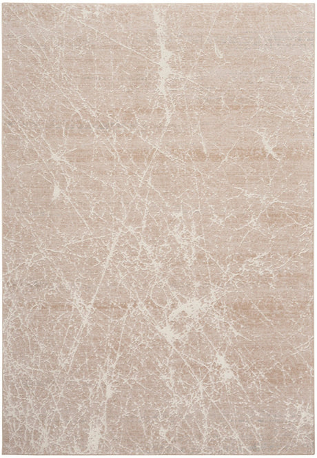 Nourison Exhale Exl02 Mocha Ivory Rug - Nourison - 99446955210