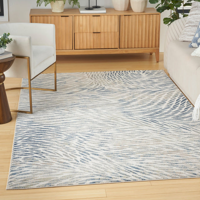 Nourison Exhale Exl03 Multicolor Rug - Nourison - 99446955265