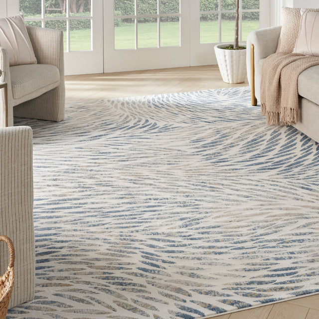 Nourison Exhale Exl03 Multicolor Rug - Nourison - 99446955265