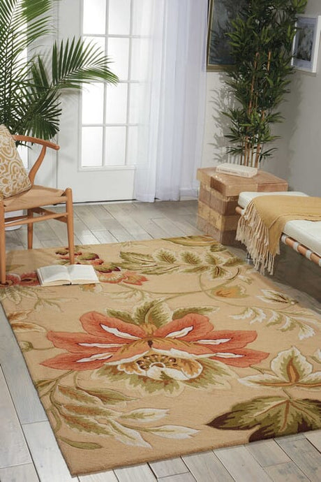 Nourison Fantasy Fa11 Beige Rugs - Nourison - 03241