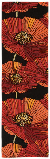 Nourison Fantasy Fa24 Black Rugs - Nourison - 21762
