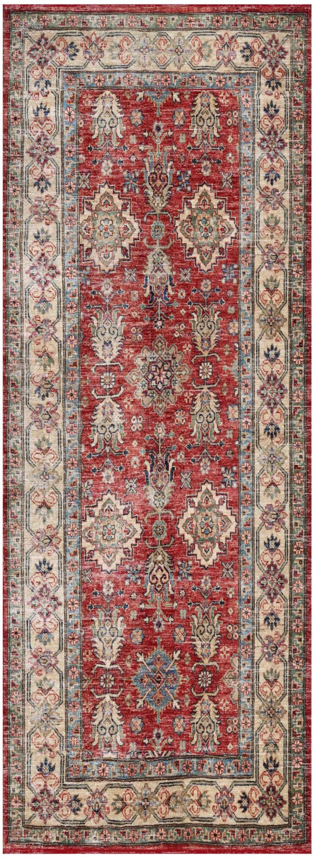 Nourison Fulton Ful01 Red Rug - Nourison - 99446899668