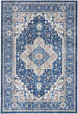 Nourison Fulton Ful10 Navy Ivory Rug - Nourison - 99446899965