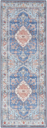 Nourison Fulton Ful11 Blue Rug - Nourison - 99446899842