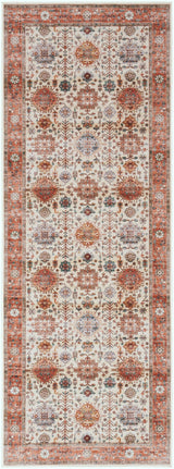 Nourison Fulton Ful12 Beige Multicolor Rug - Nourison - 99446899859