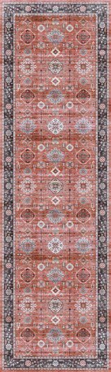 Nourison Fulton Ful12 Rust Rug - Nourison - 99446899897