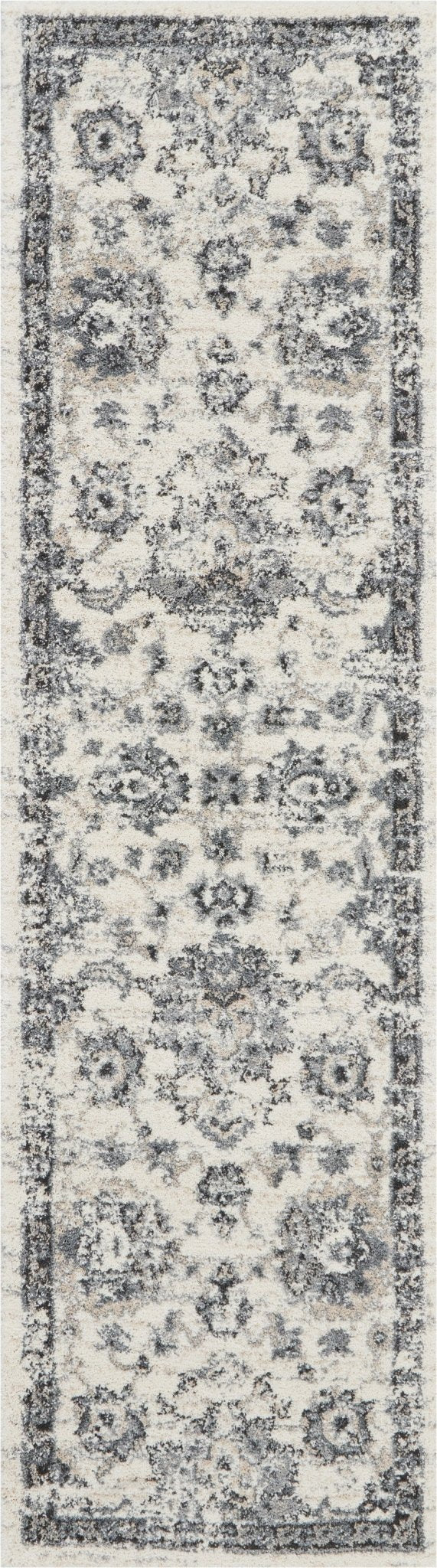 Nourison Fusion Fss15 Cream/Grey Rugs - Nourison - 99446425164