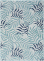 Nourison Garden Oasis Goa01 Blue Rug - Nourison - 99446959256