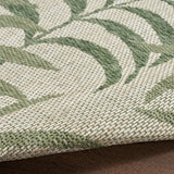 Nourison Garden Oasis Goa01 Ivory Green Rug - Nourison - 99446943446