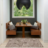 Nourison Garden Oasis Goa01 Mocha Rug - Nourison - 99446959133