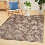Nourison Garden Oasis Goa03 Mocha Rug - Nourison - 99446959393