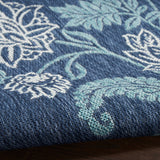 Nourison Garden Oasis Goa03 Navy Rug - Nourison - 99446959478