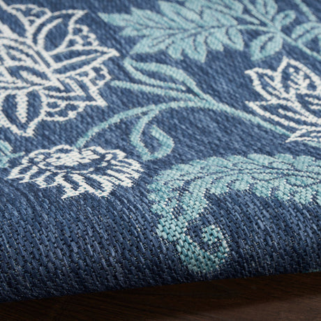 Nourison Garden Oasis Goa03 Navy Rug - Nourison - 99446959478