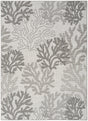 Nourison Garden Oasis Goa05 Grey Rug - Nourison - 99446959836